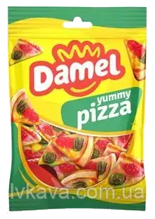 Мармеладні  цукерки  Damel Jummy Pizza   , 80 гр