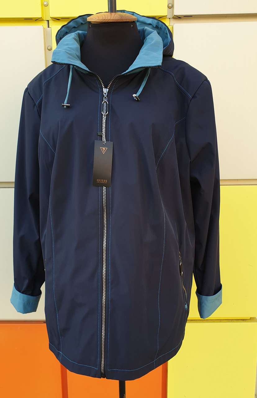 Жіноча якісна вітровка великих розмірів.Новинка "Весна-Осінь_2023". - фото 1 - id-p1820964597