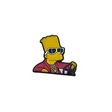Jibbitz Bart is driving (Барт за кермом) No180