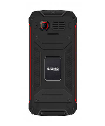 Мобільний телефон Sigma X-treme PR68 Black Red, фото 3
