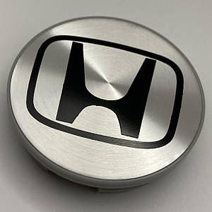 Ковпачок для дисків Honda 44732-S0X-A01 69 мм сірий із чорним логотипом