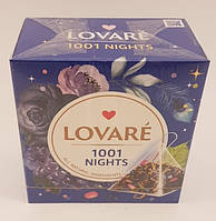 Чай чорний і зелений Ловаре 1001 ніч Lovare 1001 night у пірамідках 15 шт по 2 гр