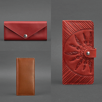 Жіночі шкіряні гаманці