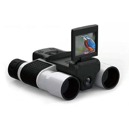 Електронний бінокль з камерою і фотоапаратом Nectronix W32, 12Х зум, Full HD1080P, фото 2