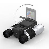 Електронний бінокль з камерою і фотоапаратом Nectronix W32, 12Х зум, Full HD1080P, фото 2