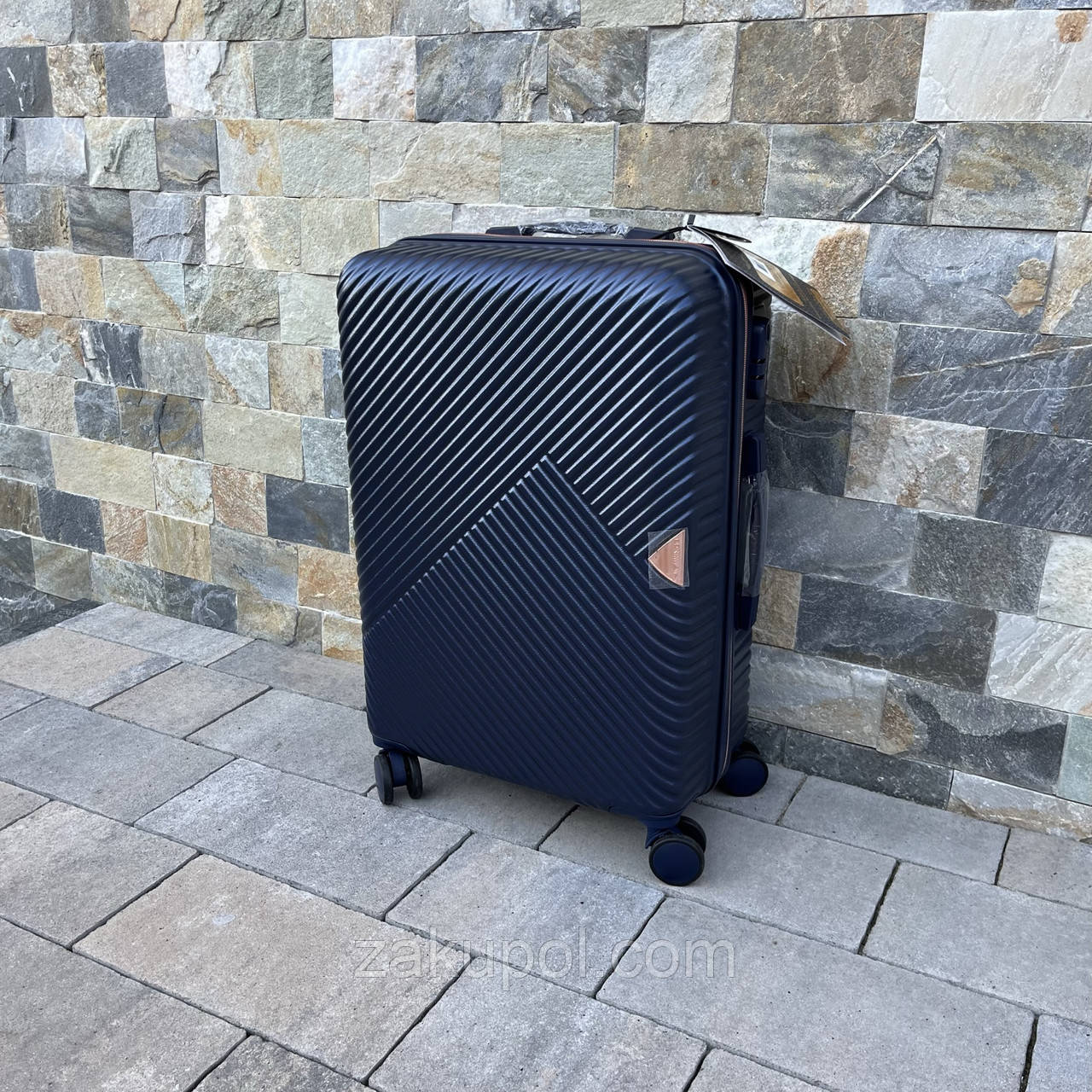 Валіза дорожня середня Wings WN01 M Синій, фото 1