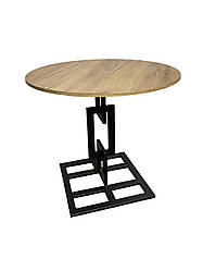 Кухонний стіл Лофт 80 * 80 * 75 см круглий. Кухонний стіл, меблі у стилі Loft