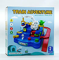 Игровой паркинг ToyCLoud "Train adventure" с паровозиками T901A