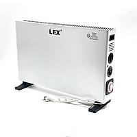 Обогреватель конвекторный электрический LEX LXZCH04FT 2000Вт с вентилятором и таймером