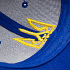 Бейсболка Тризуб (жовтий Тризуб, синя) uac-023, фото 5