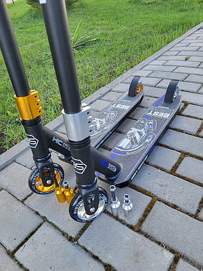 Самокат трюковий Best Scooter, ПЕГІ, алюмінієвий диск, фото 3