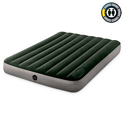 Надувний матрац 137х191х25см, вбуд. ножний насос, до 272 кг