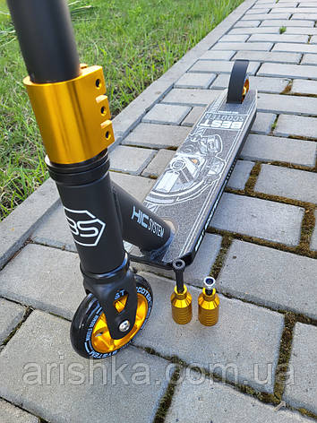 Самокат трюковий Best Scooter, ПЕГІ, алюмінієвий диск, фото 1