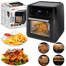 Мультипіч аерофритюрниця CLATRONIC FR 3747 H Hot Air Fryer (11 л, 9 програм, 1,5Квт, Німеччина)