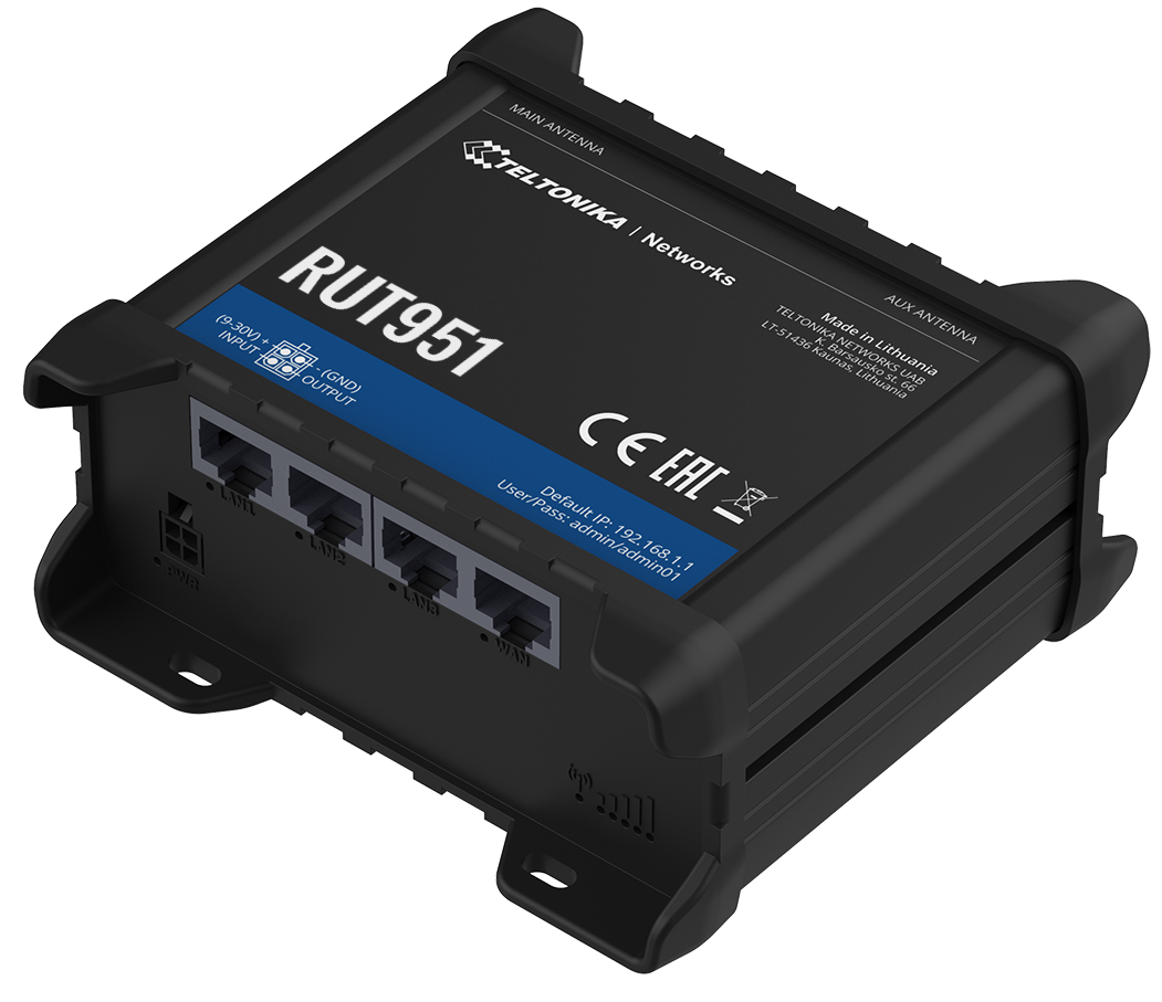Маршрутизатор Teltonika RUT951 2G/3G/4G Router Dual-SIM