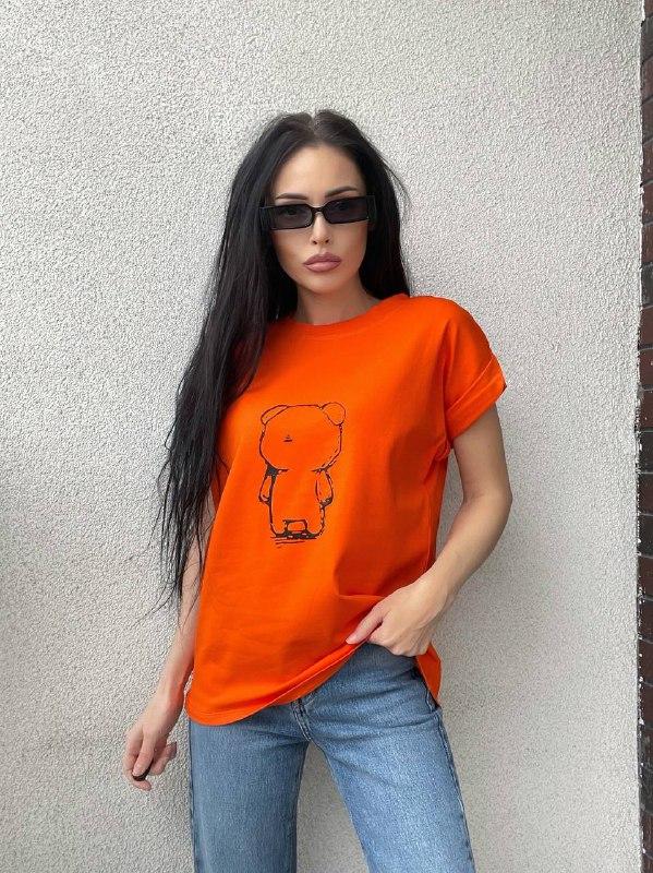 Жіноча футболка літня   «МЕДВЕДИК»