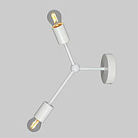 Белый настенный светильник модерн на две лампы (61-L171-2 WH)