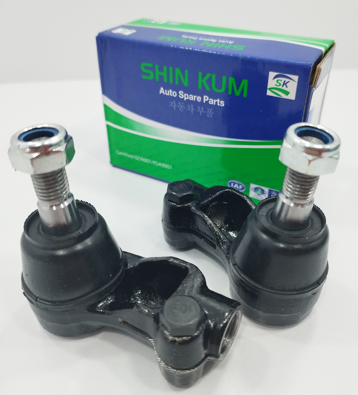 Кермові наконечники (к-т лівий + правий) Ланос,Нексія, Сенс, що скаде SHIN KUM Корея, фото 1