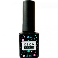 Kira Nails Wipe Top Coat - закрепитель для гель-лака с липким слоем, 6 мл