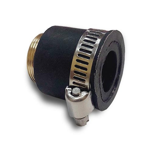 Перехідник-муфта на змішувач (кран) без різьблення - вихід на зовнішнє різьблення, фото 1