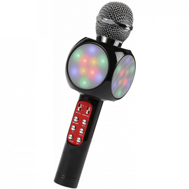 Беспроводной микрофон караоке bluetooth WSTER WS-1816. WE-400 Цвет: черный - фото 7 - id-p1820999002