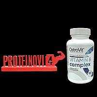 Витамины и минералы OstroVit Vitamin B complex 90tab, витамин В для спорта
