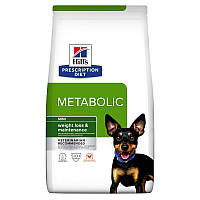 Hills Metabolic Mini Weight Loss & Maintenance Chicken 1 кг корм для собак (Hill's, Хиллс, Хилс)