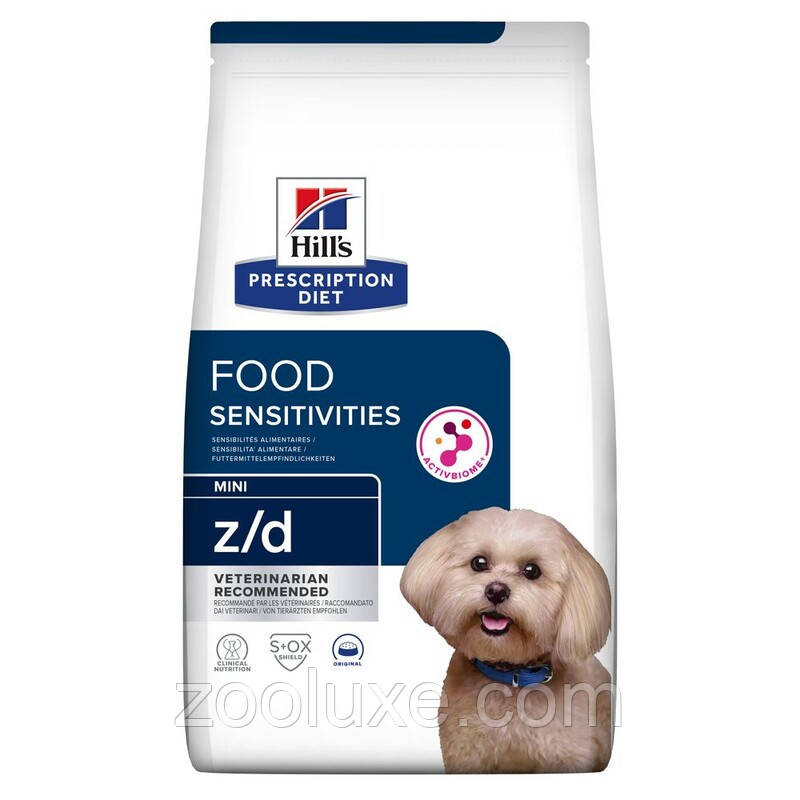 Hills Food Sensitivities Mini z/d 1 кг корм для собак (Hill's, Хіллс, Хілс)