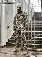 Боевой весенний костюм пиксель мм-14 для военнослужащих ВСУ лето, Мужской штурмовой комплект китель штаны ЗСУ