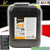 Антифриз желтый G12 AXXIS Coolant Ready-Mix -36°C 10кг