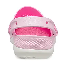 Crocs Kids’ LiteRide Clog Taffy Pink / Ballerina Pink — Дитячі Сабо Крокс ЛайтРайд 360 Розові — Оригінал, фото 5