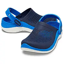 Crocs Kids’ LiteRide Clog Navy 360 — Дитячі Сабо Крокс ЛайтРайд Темно-Сині 360 — Оригінал, фото 4