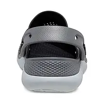 Crocs Kids’ LiteRide Clog Black/Slate Grey 360 — Дитячі Сабо Крокс ЛайтРайд 360 Чорні / Сланцеві — Оригінал, фото 4