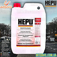 Антифриз HEPU G12 RED концентрат (Красный) 5л.