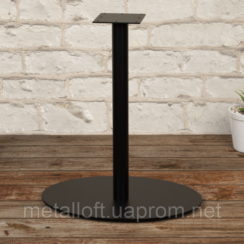 Купить Опора овальная металлическая для стола loft (лофт). База стола ...
