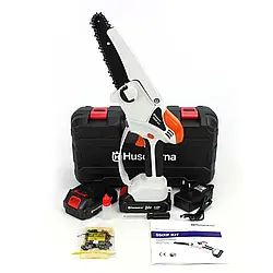 Акумуляторна ланцюгова мініпила Husqvarna 55IXP kit (24 V, 5 A) для обрізання дерев, акб-резон Хузкварна