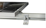 Комплект алюмінієвого кріплення для сонячних модулів на скатний дах (в розрахунку на 1 панель), фото 4