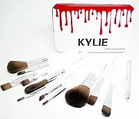 Профессиональные кисти для макияжа Kylie Professional Brush Set 12 шт. | Кисти под макияж is