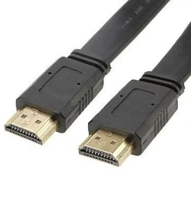 Кабель HDMI 3м лапша | Шнур HDMI-HDMI | Провод от компьютера к телевизору ts