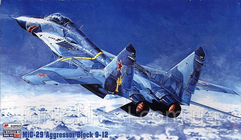 Збірна модель (1:72) Літак MiG-29 "Aggressor" Block 9-12, фото 1