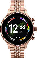 Умные часы для женщины Fossil Women's Gen 6 Rose Gold