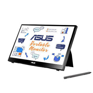 Монітор портативний LCD 14" Asus ZenScreen Ink MB14AHD mHDMI, 2xUSB-C, Audio, IPS, Touch, Stylus, Cover