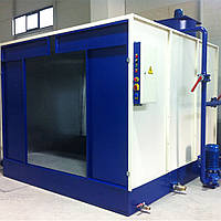 Камера нанесення вологого фарбування сухого типу E. T. Erem Teknik