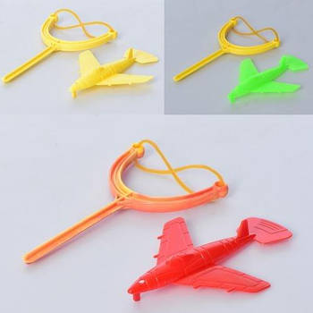 Іграшка Літак на запуску, рогатка 12см C018E G-Rich