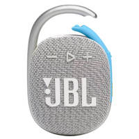 Портативна акустика JBL Clip 4 Eco Білий (JBLCLIP4ECOWHT)