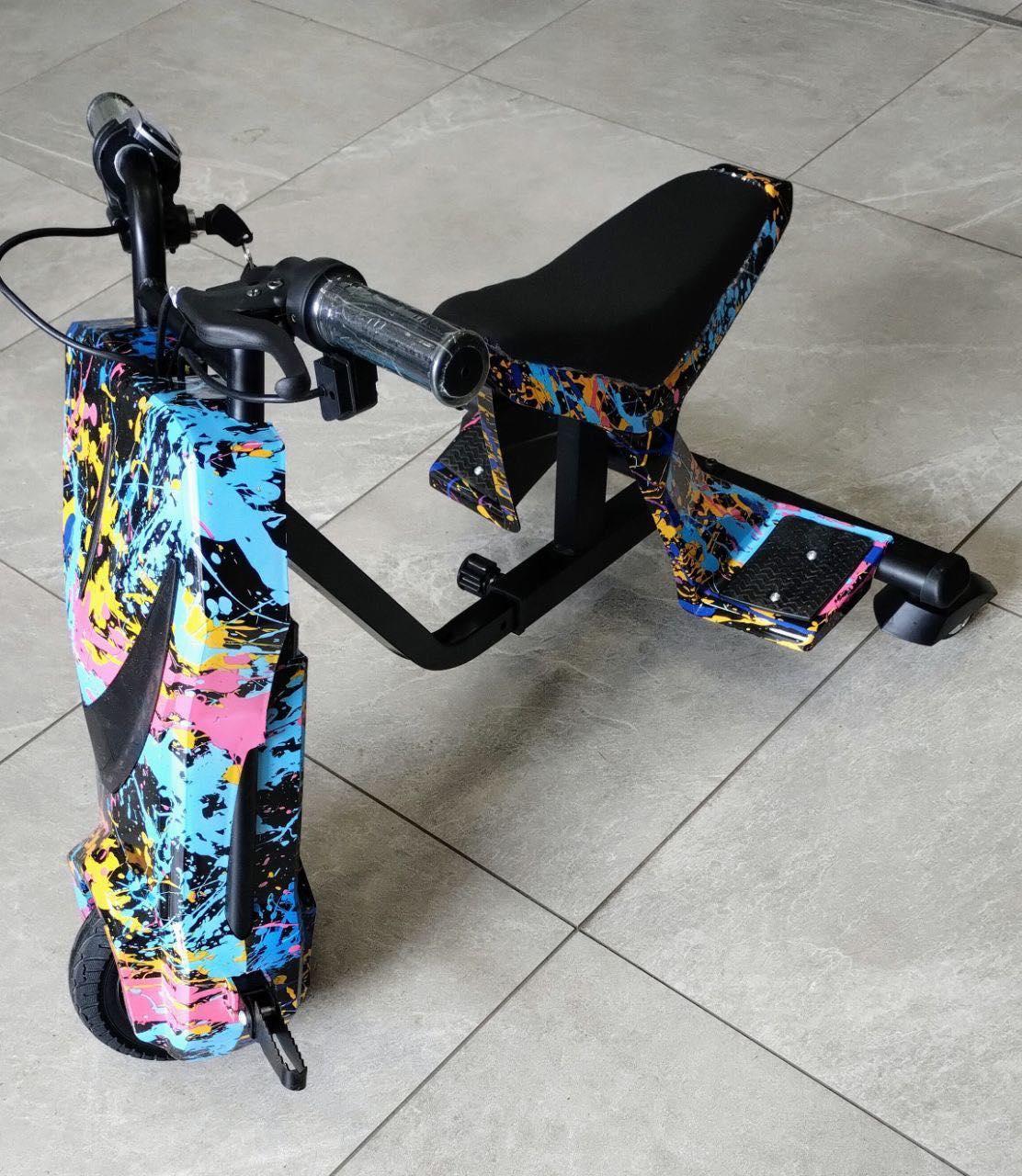 Электроскутер Дрифт Карт Drift-Trike MINIPRO Mi T02 Цветной Хип-хоп ...