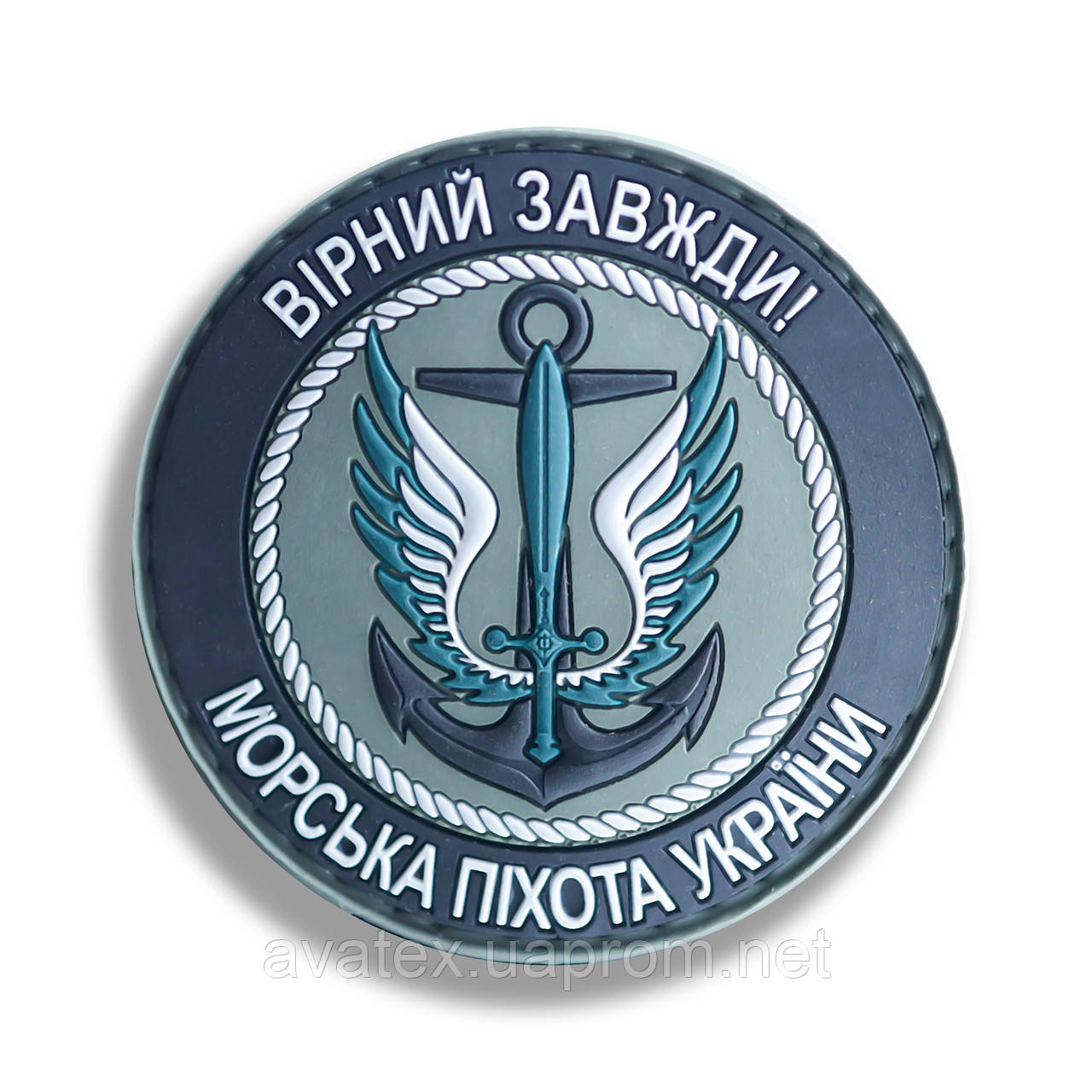 Шеврон Морська Піхота України хакі