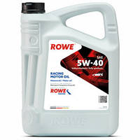 Синтетическое моторное масло ROWE Hightec Racing Motor Oil SAE 5W-40 5 л (масло на основе ПАО и эстеров)