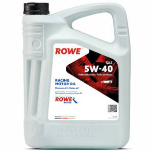 Синтетическое моторное масло ROWE Hightec Racing Motor Oil SAE 5W-40 5 ...