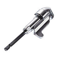 Кутовий адаптер для насадок для викруток 1/4", CrV INTERTOOL VT-0106, фото 5